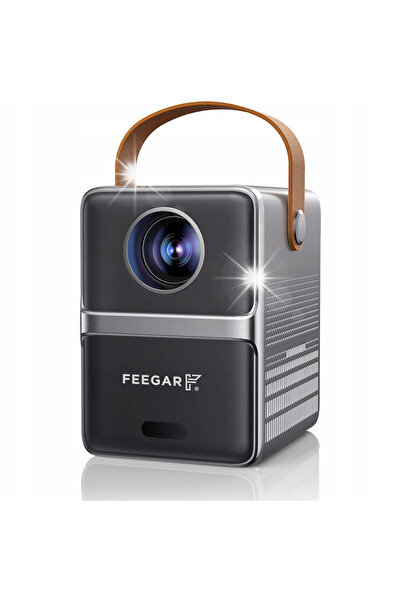 Feegar Proiector Mini LED Portabil SHOW WiFi 5G Bluetooth USB HDMI
