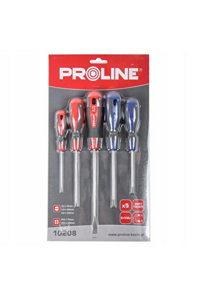 Proline Șurubelnițe profesionale, set de 5 bucăți, PROFE KRK