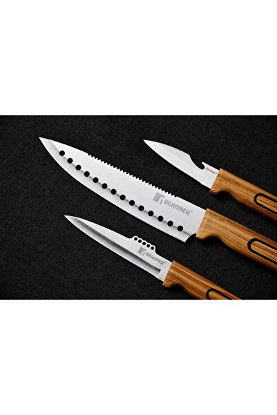 Bergner SET DE CUȚITE DE BUCĂTĂRIE BG-39420 CULOARE ANTRACIT