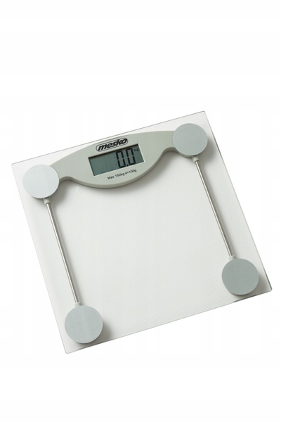 MESKO MS 8137 150kg LCD 100g Cântar electronic de baie din sticlă de înaltă p...