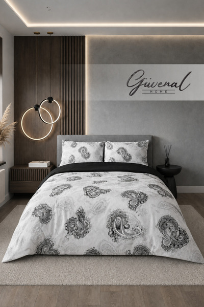 Güvenal Sirius |   Double Cotton Duvet Cover Set |   Pillowcase |   Duvet Cov...