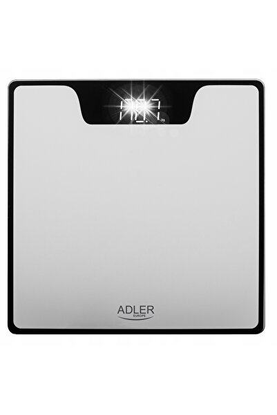 adler Cântar de baie electronic, din sticlă, de precizie, până la 180 kg, cu ...