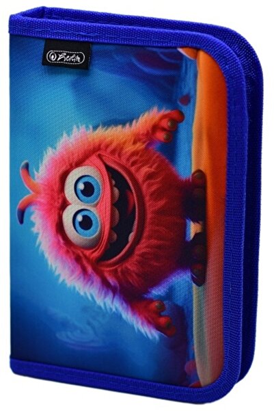 Herlitz Penar neechipat cu o clapa, Herlitz, motiv PINK MONSTER