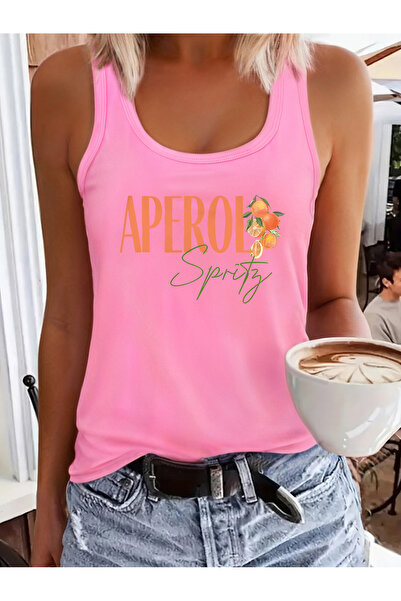 mercoledi Mix Summer Printed Women's Hollow Out Neckline Swimmer T-Shirt Athlete