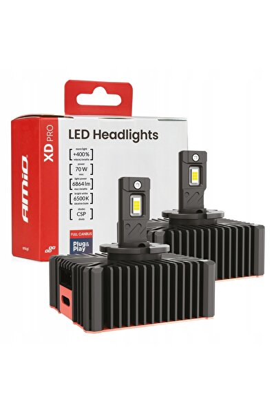 AMIOGO Becuri auto LED XD PRO D5S FULL CANBUS AMIO-04683