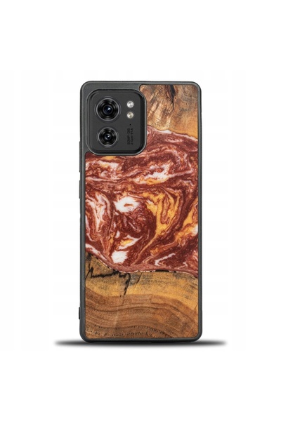 BewooDesign Husă Bewood Unique pentru Motorola Edge 40 - Planete - Marte