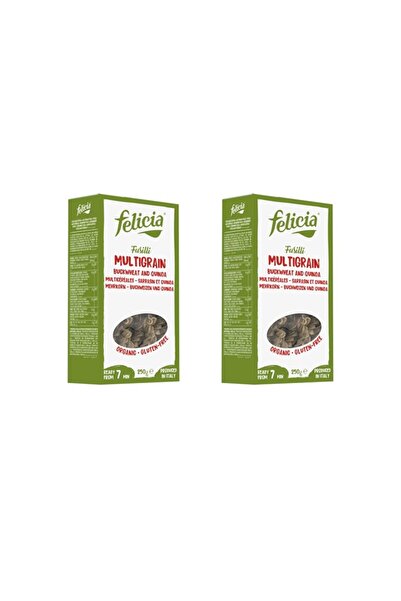 Felicia 2 x Fusilli bio multicereale din hrisca si quinoa 250g
