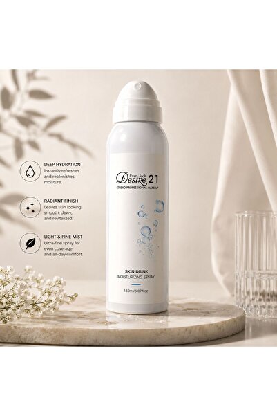 Desire21 Skin Drink Moisturizing Spray – Hydrating Face Mist & Refreshing Pri...