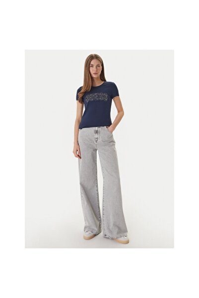 Guess Tricou de damă W5GI04J1314 Bleumarin