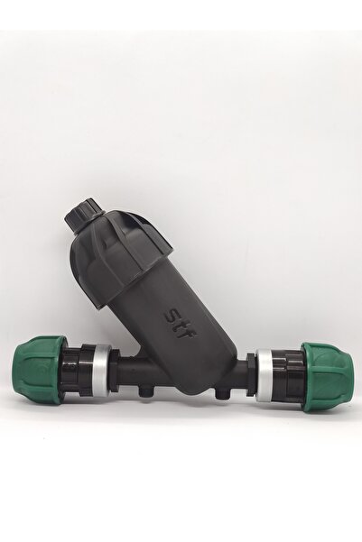 STF Damlama Sulama Plastik Disk Filtre 1/2'' 20 mm 2 Adet Kaplin Adaptör