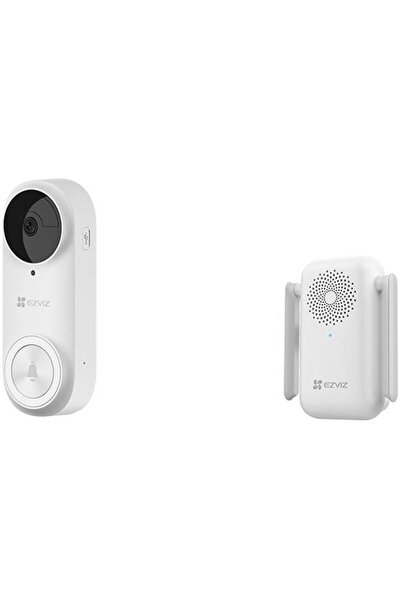 EZVIZ 3K Wireless Video Doorbell, AI Human Detection, Two-Way Talk, Night Vision