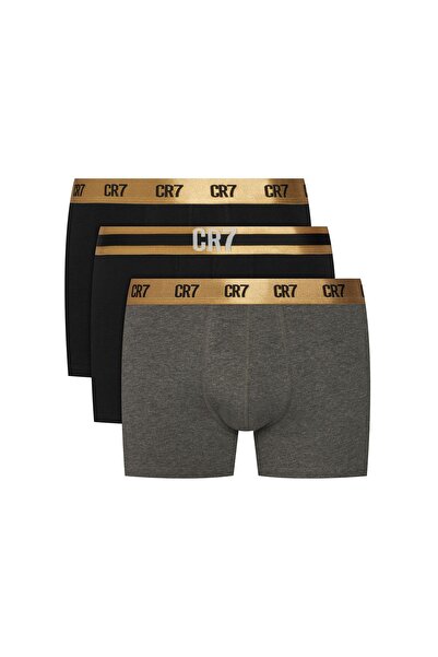 Cristiano Ronaldo CR7 Set de boxeri pentru bărbați 300 8108 49 Negru