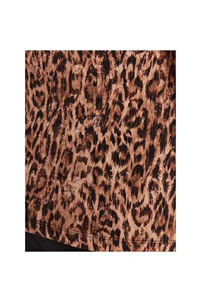 Just Cavalli Tricou de damă 79PAHE07 CJ112 Maro