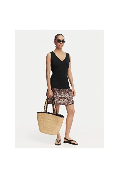 Liu Jo Beachwear Γυναικείο Καθημερινό Φόρεμα VA6127 JS360 Μαύρο