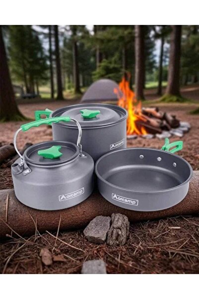 Orcamp Aluminum Cookware Set 3 Pieces Out-1150