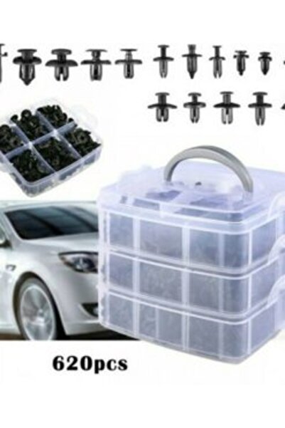 OEM Σετ Πλαστικών Συνδετήρων – Κλιπ Αυτοκινήτου 620 τεμάχια