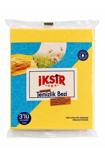 IKSIR Cleaning Cloth 3-Pack – Kitchen, Bathroom and Multi-Purpose Home Cleaning