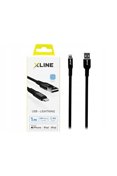 innature Cablu USB - Lightning XLINE 1 m