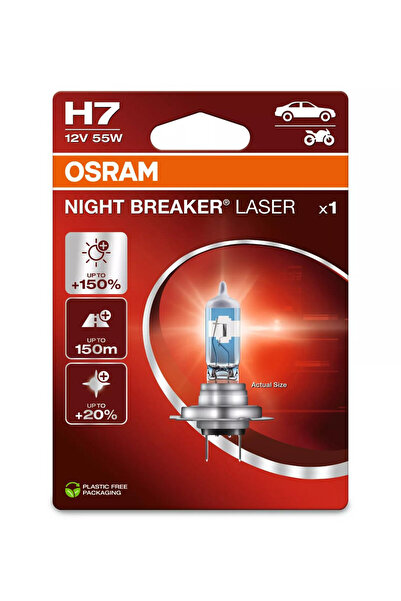Osram Bec Night Breaker Laser Ново поколение H7 12V 55W PX26d блистер