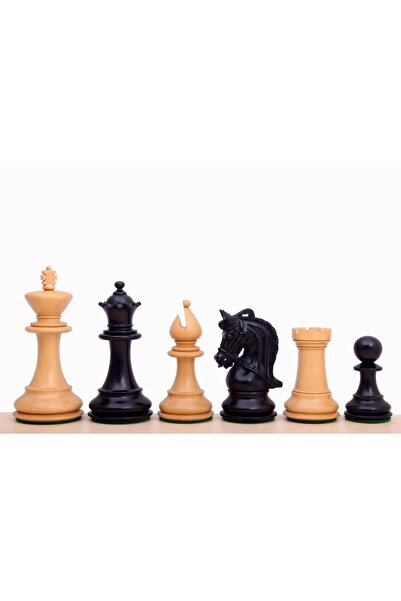Sunrise Chess & Games 3.75" Corinthian chess pieces.