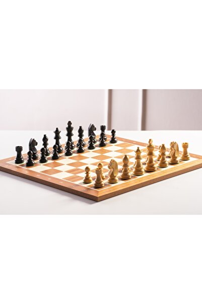 Sunrise Chess & Games Tournament chess Top Bottom Set no. 5 - 50 mm board + 3...