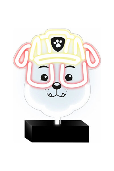 OEM Forever Neon LED - Paw Patrol Stand - Rubble - Παιδικό επιτραπέζιο φωτιστ...