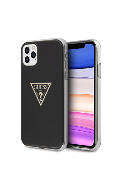 OEM Guess “Metallic Triangle Glitter Logo Collection” Θήκη προστασίας από σιλ...