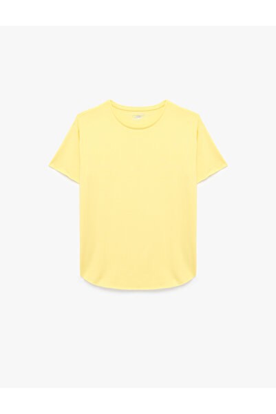 Koton Comfortable Fit Short Sleeve Crew Neck Basic Sports T-Shirt
