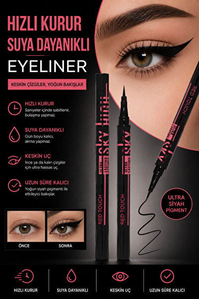 RED TOUCH Sky Black Eyeliner
