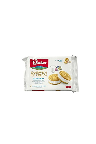 Loacker Lucre Ice Cream Sandwich with Alpine Milk 264g