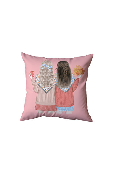 Beramussa Girl Friend Bff Pillow, Fun Gift