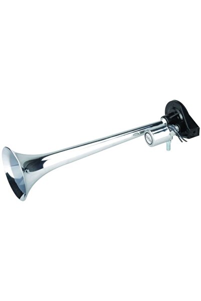 akusan Claxon (pneumatic, 12/24v, 380mm, 118db, Metal, Cromat; cu O Electrova...