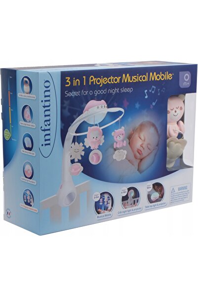 NO BRAND Carusel INFANTINO Proiector Carusel Muzical 1504914N