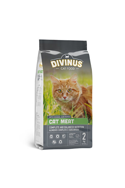 NO BRAND Hrana pentru pisici DIVINUS Cat Meat Meat 2 kg