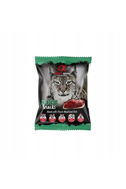 NO BRAND Delicii pentru pisici ALPHA SPIRIT Duck Cube 50 g