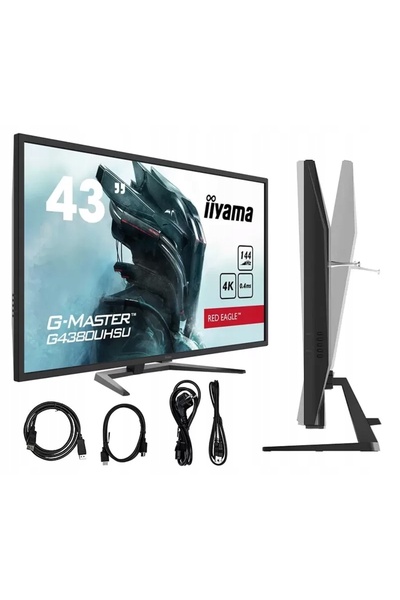 NO BRAND Monitor IIYAMA G-Master G4380UHSU-B1 43 3840x2160px 144Hz 0.4 ms