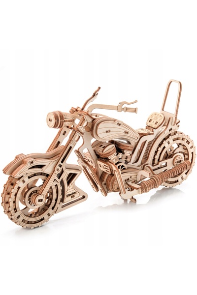 NO BRAND Jucărie din lemn LITTLE STORY Yankee Chopper 3D (202 piese)