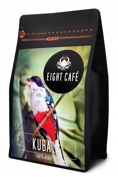 NO BRAND Cafea boabe EIGHT CAFE Arabica Kuba 1 kg (Artizanal)