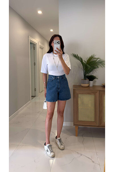 BİRCANÇİL Cs Tole Navy Blue Shorts