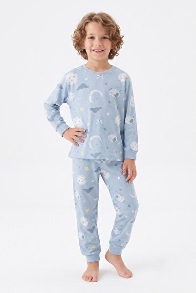 MODANINO Boy's 100% Cotton Pajama Set 3-13 Years 12734Is