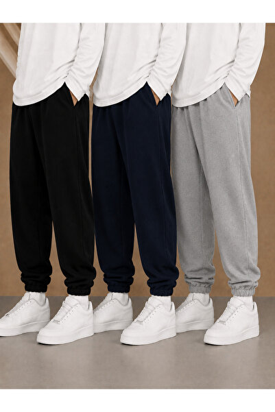 ZİYMO 3-Piece Men's Rubberized Trackpants