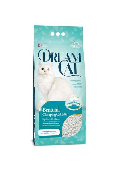 Dream Cat High performance Absorption And Clumping Cat Litter With Soap Scent...