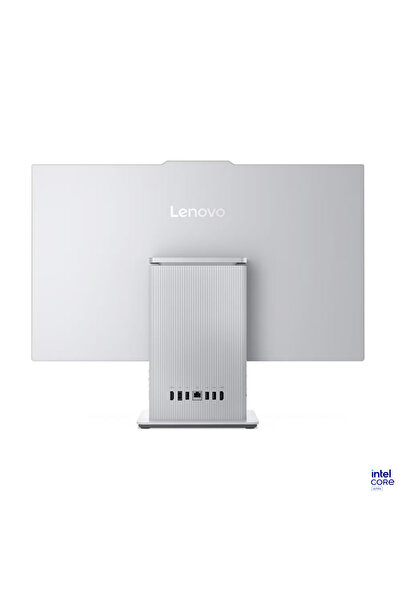 LENOVO جهاز IdeaCentre 24ILL11 الكل في واحد، معالج Intel Core Ultra 7-256V، ذاكرة وصول عشوائي 16 جيجابايت، قرص صلب SSD بسعة 1 تيرابايت، رسومات Intel Arc 140V، شاشة لمس 23.8 بوصة بدقة FHD 1920x1080 من نوع IPS، لوحة مفاتيح سلكية + ماوس، نظام تشغيل Dos مجاني - لون رمادي سحابي