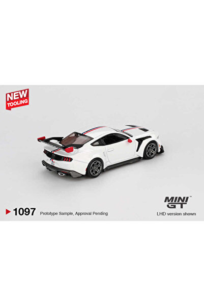 mini gt 1/64 Ford Mustang GTD Spirit of America MGT01097 Diecast Model Araba