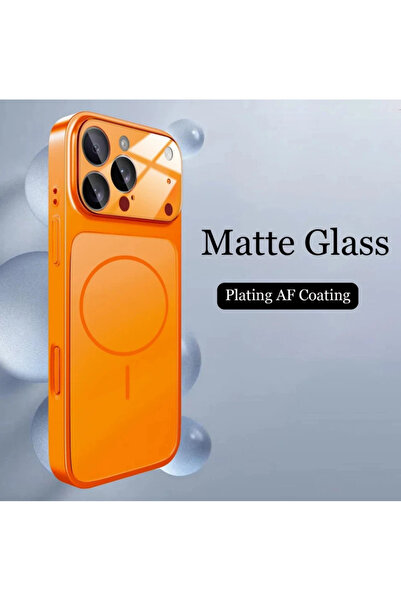 Chinastore AG Glass Nano Matte Magnetic Case For iPhone 17 Pro Max Phone Case...