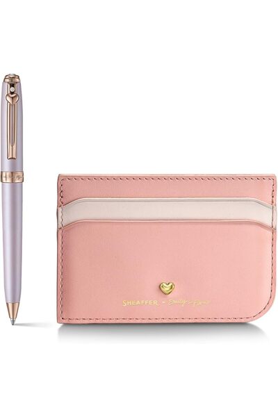 Sheaffer Emily in Paris Prelude Mini 9810 Ballpoint Pen, Pastel Pink with PVD...