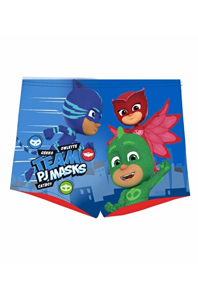 PJ Masks Boxer de baie roșu 3-8 ani cu uscare rapidă 88% poliester 12% elastan
