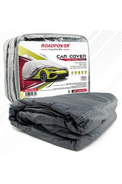 ROADPOWER Car Cover with Mirror Pocket for All Weather Waterproof Windproof D...