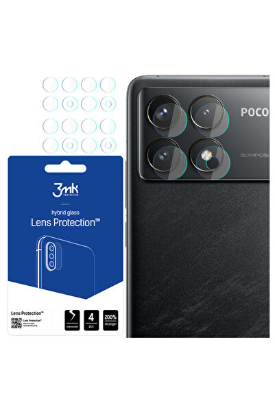 3MK Protecție lentilă pentru Poco F6 Pro Protecție lentilă cu tehnologie