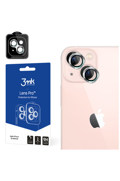 3MK Protecție lentilă pentru Apple iPhone 13 Mini, Protecție ecran 13 întărită.